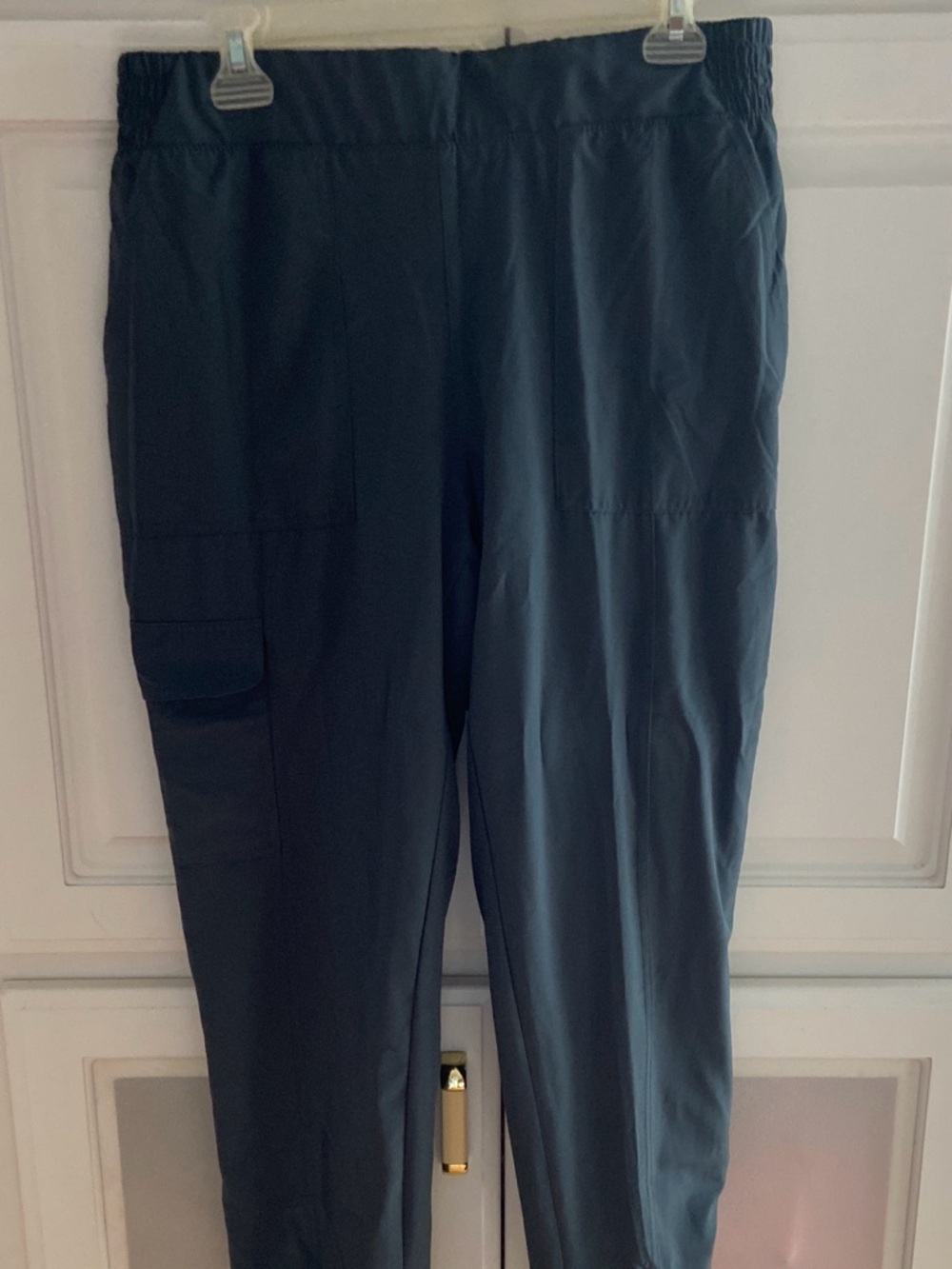 Layer 8 Womens Cargo Pants in Forest Green